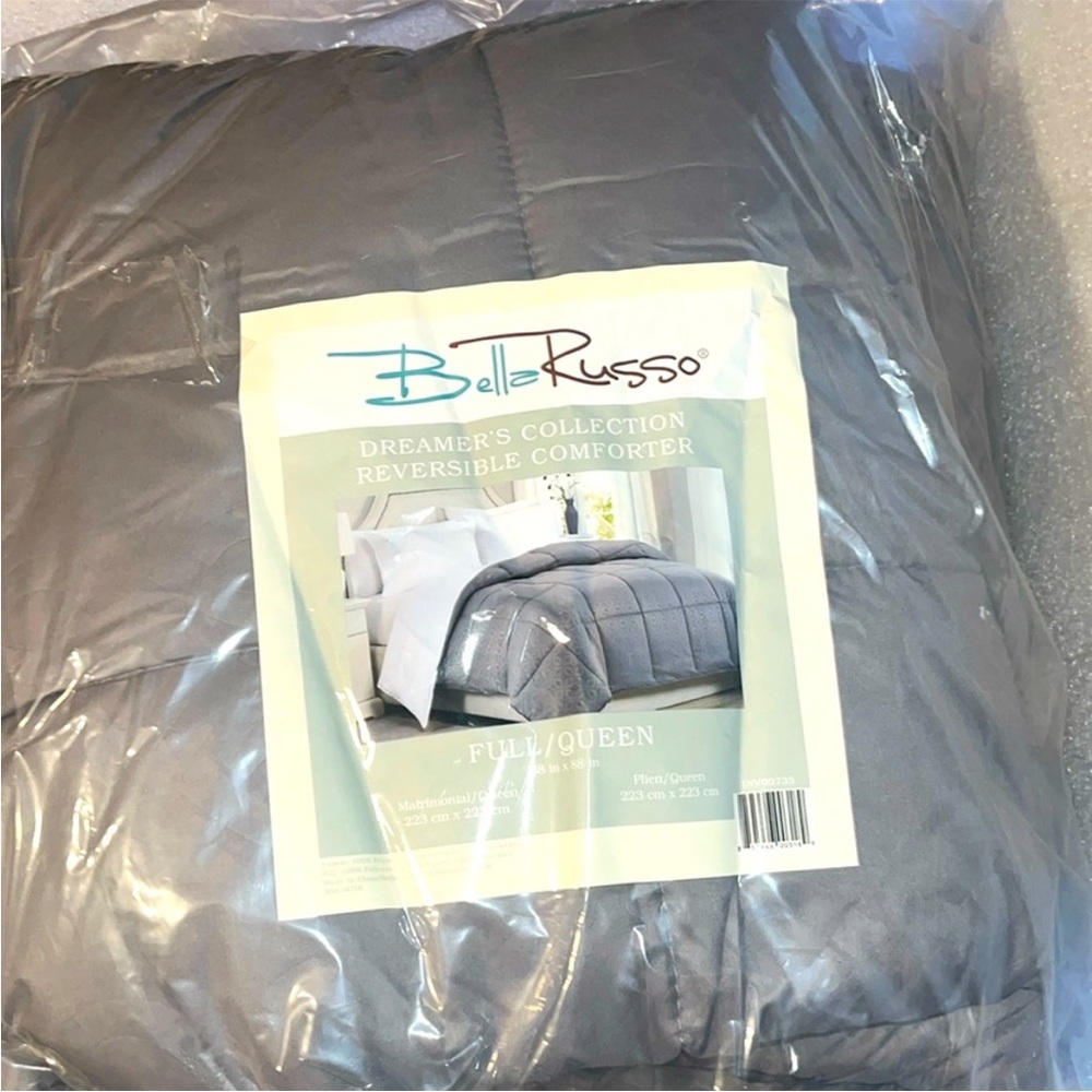 2pc Bundle NWT - Reversible Comforter & Matching Throw